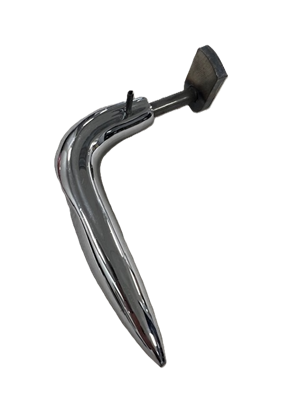 Poign�e de porte chrom�e Courances 388113 - GODIN R�f. S10748 (SUIVI)