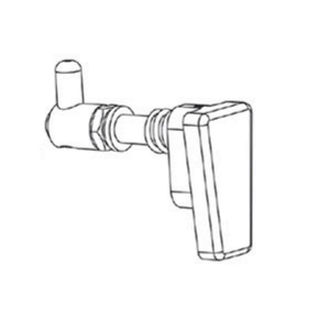 Poign�e de porte compl�te - STOVAX R�f. MEC9069