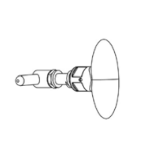 Poign�e de porte compl�te - STOVAX R�f. MEC9362