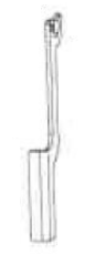 POIGNEE PORTE INSERT 650 - INVICTA R�f.AT650129A