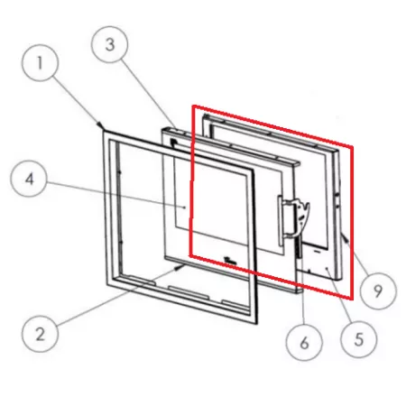 Porte - LACUNZA r&eacute;f. 503220000008