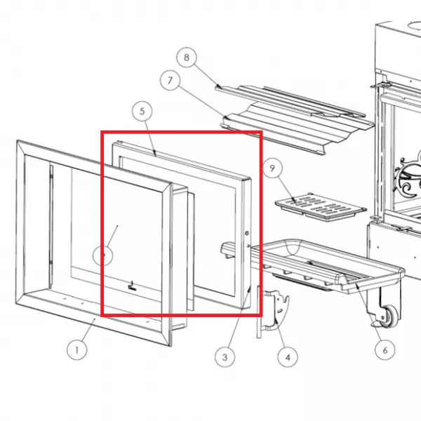 Porte - LACUNZA r�f. 504130000010