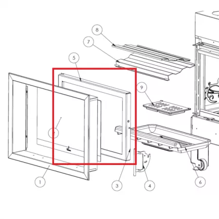 Porte - LACUNZA r&eacute;f. 504130000010