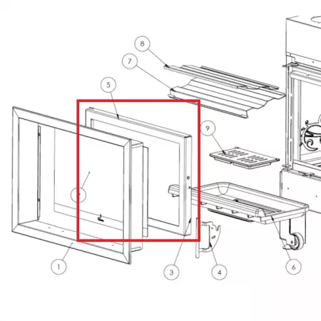 Porte - LACUNZA r&eacute;f. 504130000010