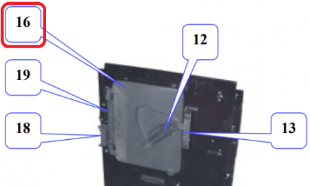 PORTE CHARGEMENT 5729 / 5765 - GODIN Réf. 22831572963
