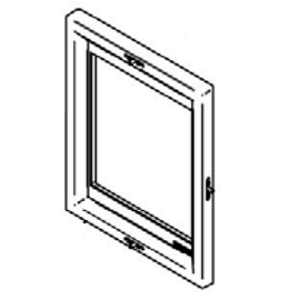 Porte compl�te - STOVAX R�f. MEC10642