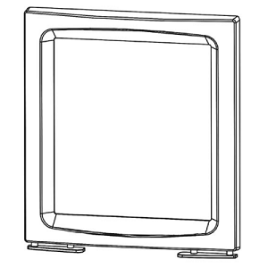 Porte compl�te - STOVAX R�f. MEC10698