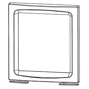 Porte compl�te - STOVAX R�f. MEC10729
