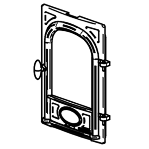 Porte compl�te - STOVAX R�f. MEC11776