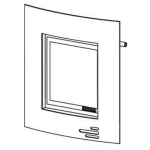Porte compl�te - STOVAX R�f. RVAC138