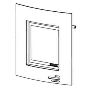 Porte compl�te - STOVAX R�f. RVAC215