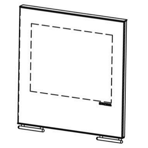 Porte compl�te - STOVAX R�f. RVN-MEC8463