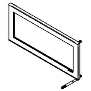 Porte compl�te - STOVAX R�f. RVS-MEC10352