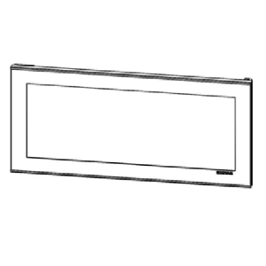 Porte compl�te - STOVAX R�f. RVS-MEC9186