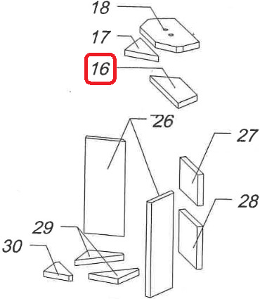Premier d�flecteur - SUPRA R�f. 36699