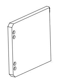 PROTECTION LATERALE REFRACTAIRE 76 VL NOIRE - SUPRA Réf. 38871 (SUIVI)