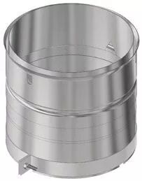 Raccord d�part foyer Inox 304 Stovax �128mm vers tubage �150mm - DIXNEUF R�f. 017.RF