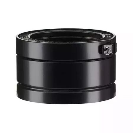 Rallonge noire de conduit isol&eacute; Therminox int&eacute;rieur &Oslash;150mm en longueur 10cm - Poujoulat r&eacute;f. 23150002-9019