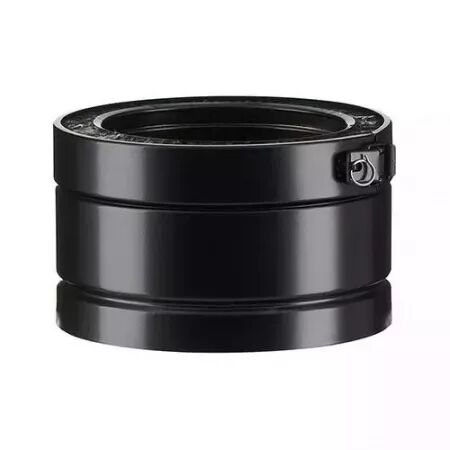 Rallonge noire de conduit isol&eacute; Therminox int&eacute;rieur &Oslash;150mm en longueur 10cm - Poujoulat r&eacute;f. 23150002-9019