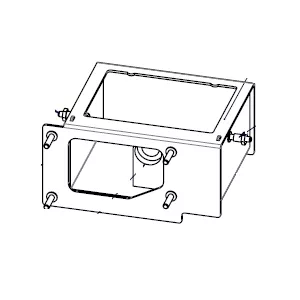 R&eacute;cipient brasero - MCZ (Cadel-FreePoint-Red) R&eacute;f.41402071340
