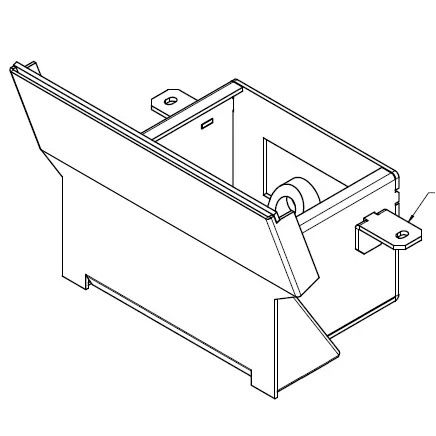 Récipient brasero - MCZ (Cadel-FreePoint-Red) Réf.41411682441V