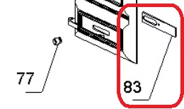 REGISTRE AIR NOIR - LA NORDICA R&eacute;f. 7055003