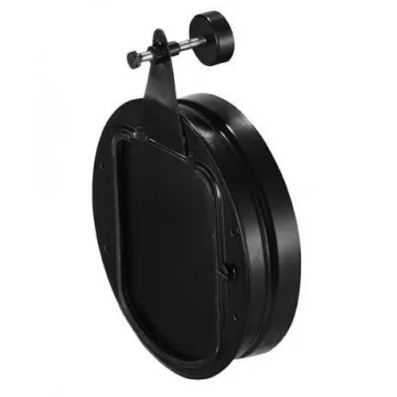 R�gulateur de tirage �150 F/F �maill� noir mat - Poujoulat r�f. 56150954
