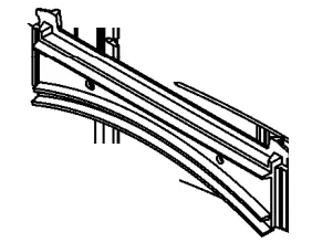 RENFORT FACADE 3275 BRUT - GODIN R&eacute;f. 12175327500