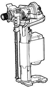 Robinet flotteur 3/8 - Jacob Delafon R&eacute;f. RTA228NF