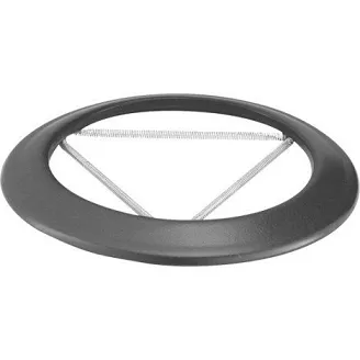 Rosace � ressorts �130 M/F �maill� noir mat - Poujoulat r�f. 56130970