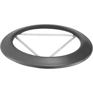Rosace � ressorts �130 M/F �maill� noir mat - Poujoulat r�f. 56130970