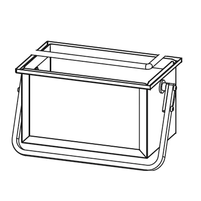 Seau � cendre - Heta Scan-Line r�f.4018-0053