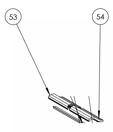 Set de 2 déflecteurs vermiculite (gauche + droit) Vista 700I - DOVRE Réf. 70.77638.000