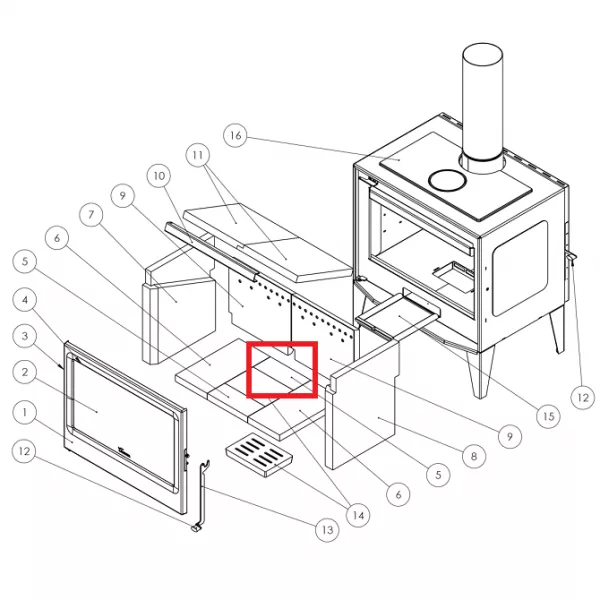 Sole arri�re en vermiculite - LACUNZA r�f. 5021200002
