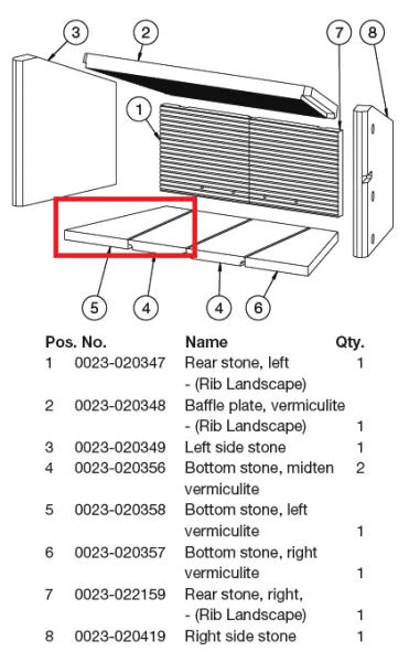 Sole foy�re gauche - Heta Scan-Line r�f.0023-020358