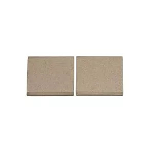 Sole foy�re vermiculite (jeu de deux plaques) - Jydepejsen / Nordlys r�f. 57700121