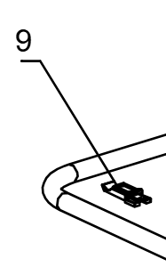 Support de barre chromé (à l\'unité) - LA NORDICA Réf. 1024226