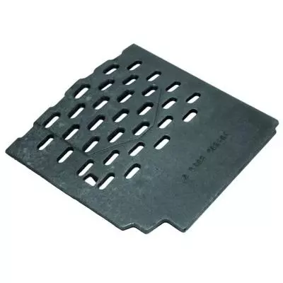 Support foyer gauche (demi-grille) 362101 / 363101 - pi�ce d\'origine GODIN r�f. 20369362101001 (STOCK)