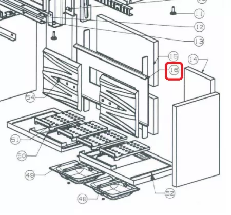 SUPPORT PLAQUES DECORS - GODIN Réf. CPS10031