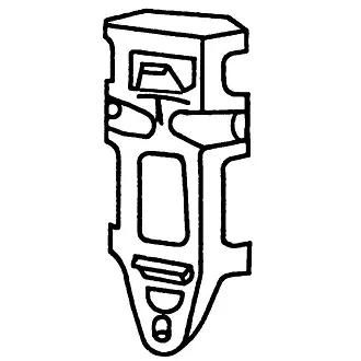 Support pour installation en angle - Jacob Delafon R&eacute;f. E4536-NF