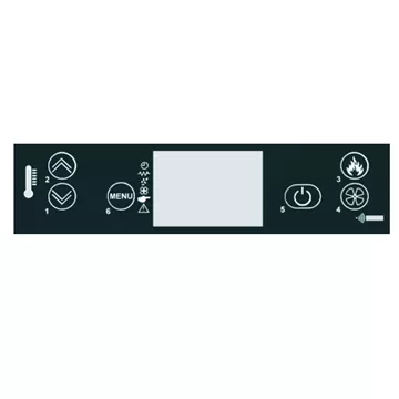 Tableau de commande avec afficheur LCD - MCZ (Cadel-FreePoint-Red) R&eacute;f.41451000600