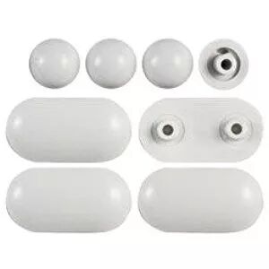 Tampons pour abats.descente prog. blanc - Jacob Delafon R&eacute;f. ETA026-00