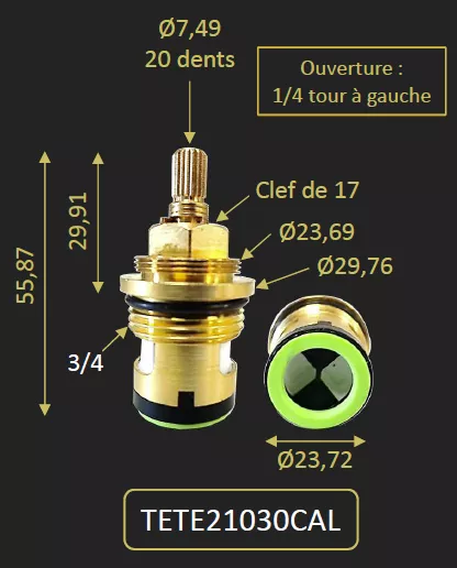 TETE  - PAINI R�f. TETE21030CAL