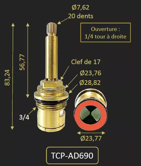 TETE - PAINI R�f. TCP-AD690