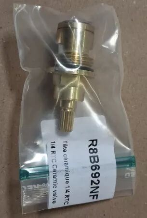 T&ecirc;te 1/4 c&eacute;ramique RTC - Jacob Delafon R&eacute;f. R8B692NF