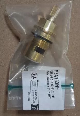 T&ecirc;te c&eacute;ramique G1/2 1/4T - Jacob Delafon R&eacute;f. R8A763NF