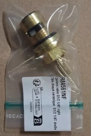 T&ecirc;te disque ceramique  G1/2 1/4T droite - Jacob Delafon R&eacute;f. R8A561NF