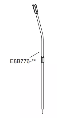 Tirette, CP - Jacob Delafon R&eacute;f. E8B776-CP