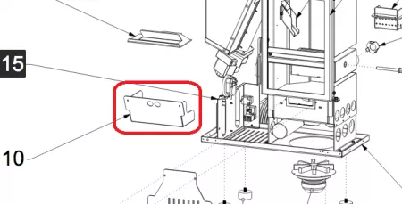 Tiroir &agrave; cendres - BESTOVE R&eacute;f. JAR6000CA004R0 
