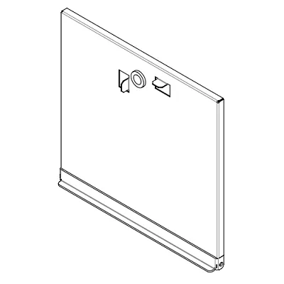 Tiroir à cendres - MCZ (Cadel-FreePoint-Red) Réf.41421605640V